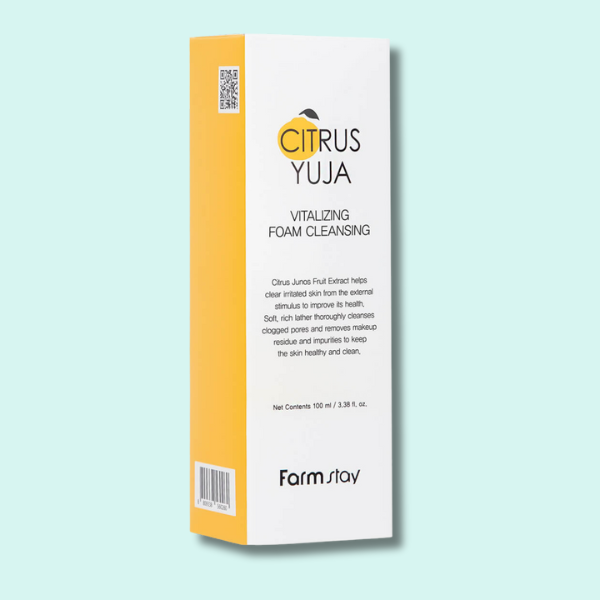 FarmStay Очищувальна піна Citrus Yuja Vitalizing Foam Cleansing