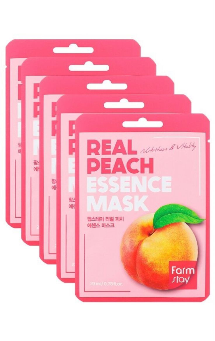 FarmStay Тканинна маска  Real Peach Essence Mask