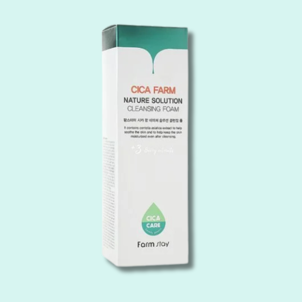 FarmStay Очищувальна піна Cica Farm Nature Solution Foam Cleanser