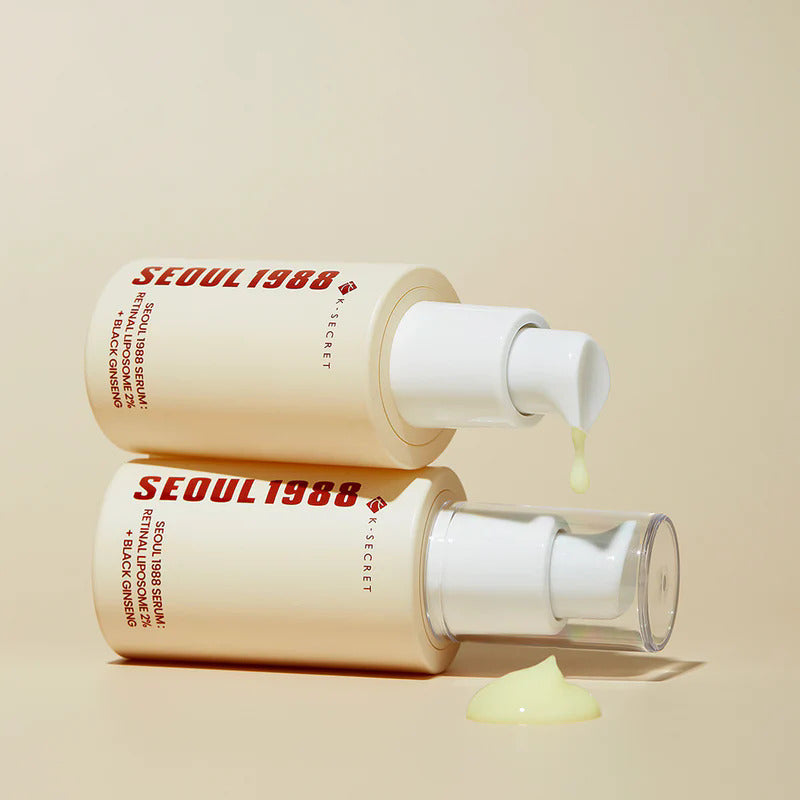 K-SECRET - SEOUL 1988  Омолоджувальна сироватка  Retinal Liposome 2% + Black Ginseng