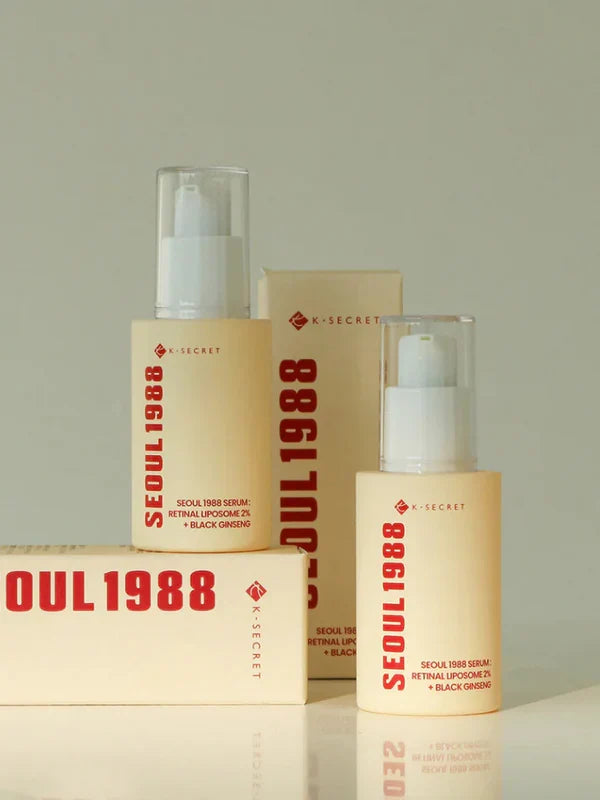 K-SECRET - SEOUL 1988  Омолоджувальна сироватка  Retinal Liposome 2% + Black Ginseng