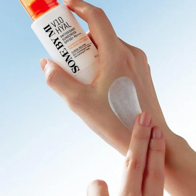 Some By Mi  Сонцезахисний крем V10 Hyal Antioxidant Sunscreen SPF50+ PA++++