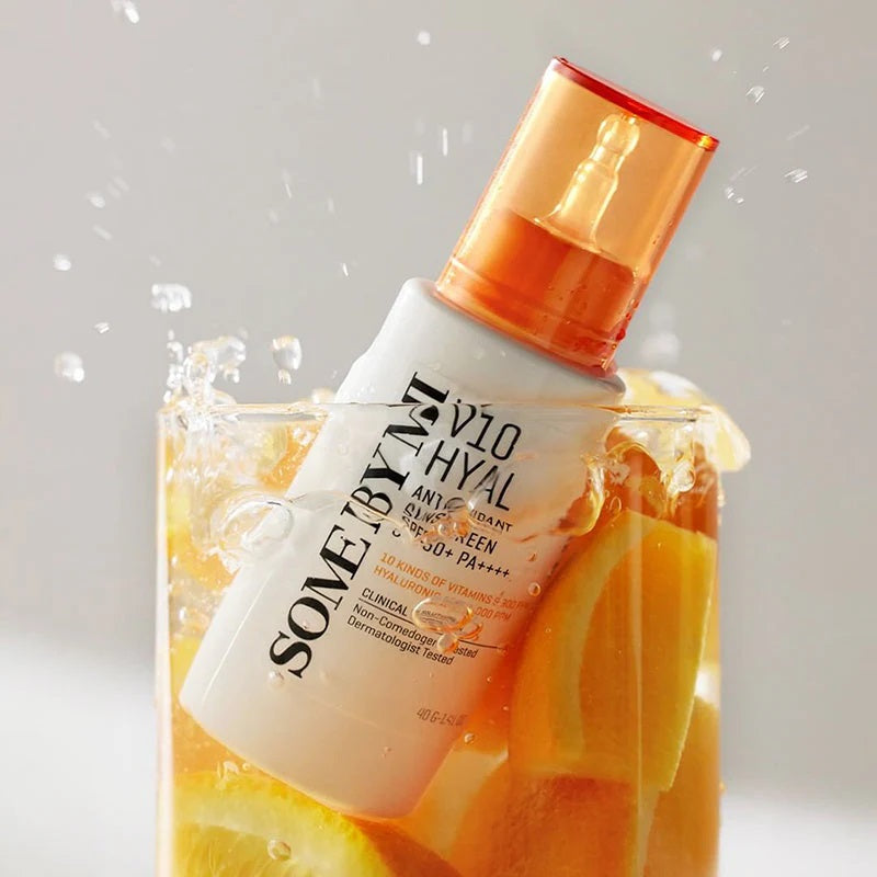 Some By Mi  Сонцезахисний крем V10 Hyal Antioxidant Sunscreen SPF50+ PA++++