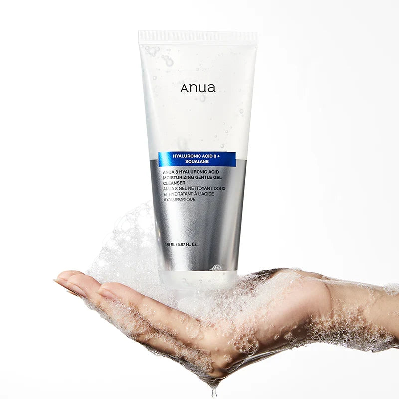 ANUA Очищувальний гель для обличчя 8 Hyaluronic Acid Moisturizing Gentle Gel Cleanser