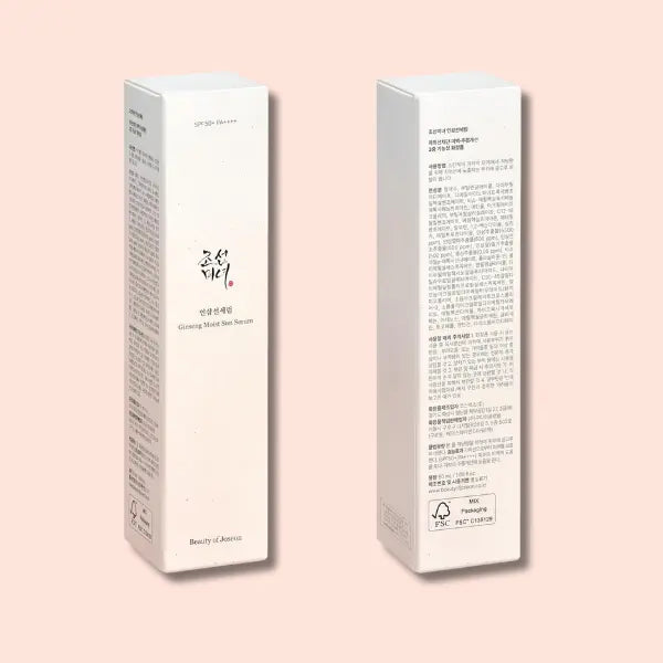 Beauty of Joseon Сонцезахисна сироватка Ginseng Moist Sun Serum