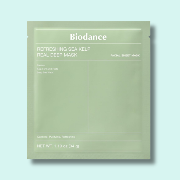 Biodance Заспокійлива гідрогелева маска Refreshing Sea Kelp Real Deep Mask