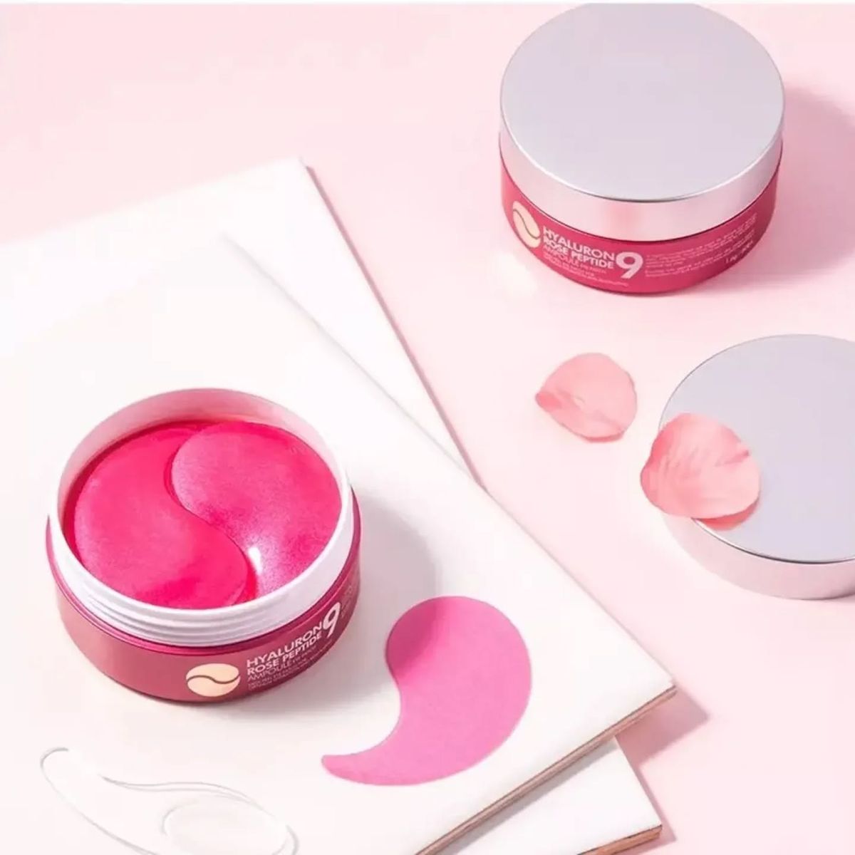 MEDI-PEEL Гідрогелеві патчі під очі Hyaluron Rose Peptide 9 Ampoule Eye Patch