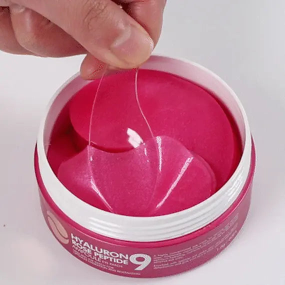 MEDI-PEEL Гідрогелеві патчі під очі Hyaluron Rose Peptide 9 Ampoule Eye Patch