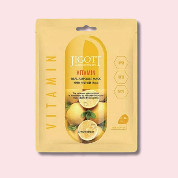 JIGOTT Оновлююча тканинна маска Vitamin Real Ampoule Mask