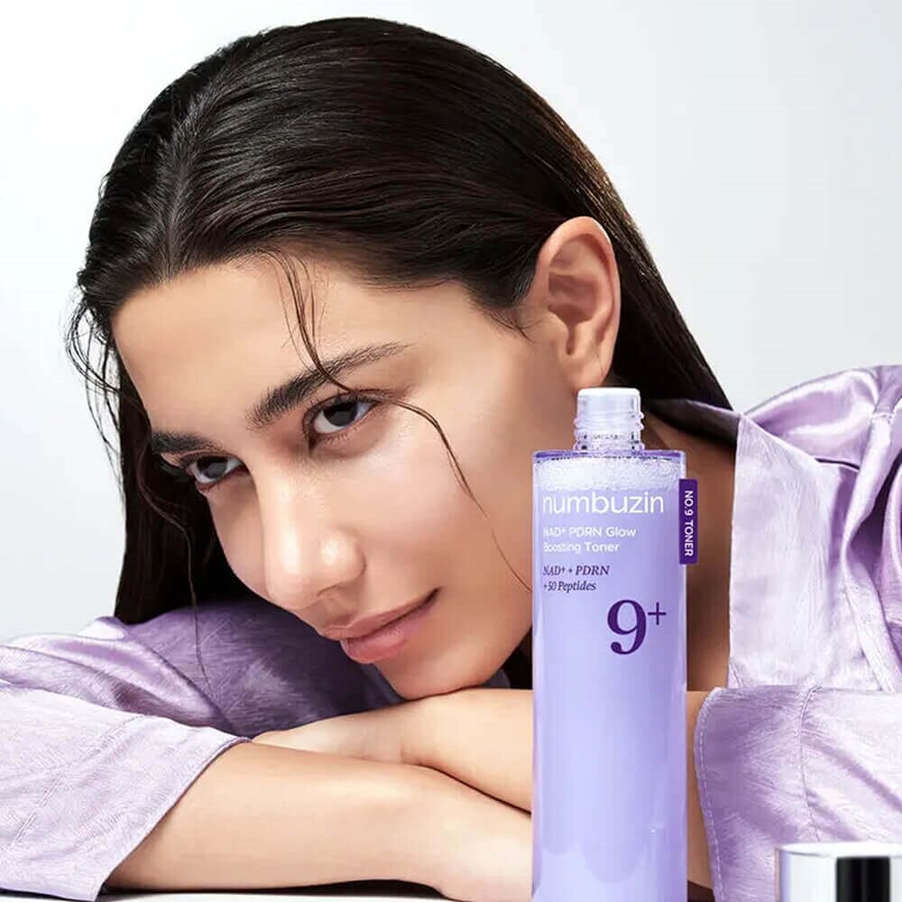 Numbuzin Зволожувальний тонер No. 9+ NAD+ PDRN Glow Boosting Toner