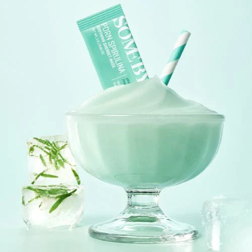 Some By Mi Заспокійлива шербетна маска зі спіруліною Spirulina PDRN Soothing Sherbet Mask