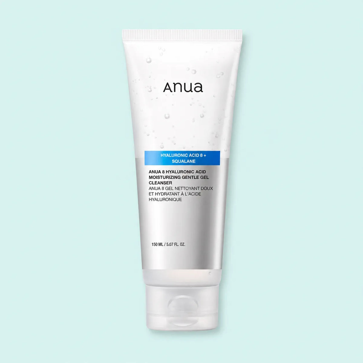 ANUA Очищувальний гель для обличчя 8 Hyaluronic Acid Moisturizing Gentle Gel Cleanser