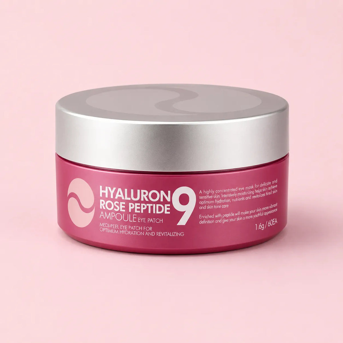 MEDI-PEEL Гідрогелеві патчі під очі Hyaluron Rose Peptide 9 Ampoule Eye Patch